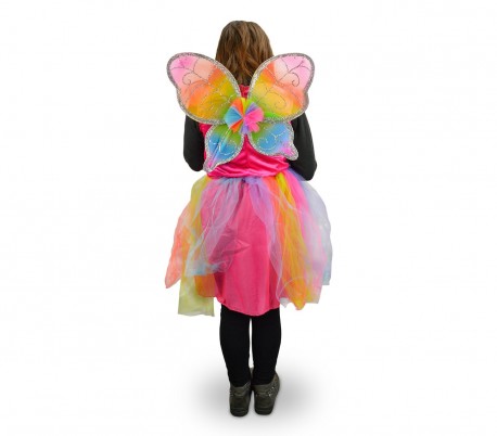616945 Disfraz de carnaval motivo MARIPOSA (3 a 12 años)