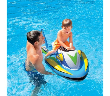 Inflable en forma de moto de agua manejable 117x77 cm INTEX 