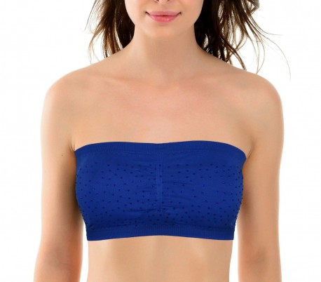 Set 4  sujetadores brillantes push-up de microfibra modelo ISABEL palabra de hon