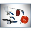 Kit compresores 5 pz de accesorios aire comprimido para pistola de aerografo