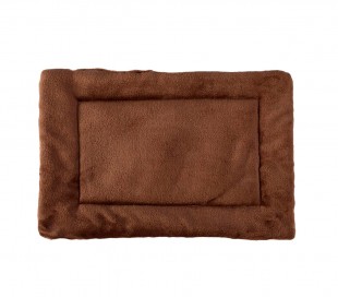 3002 Cama de terciopelo suave para perros tamaño S marrón 42 x 30 cm3002 Cama de 2