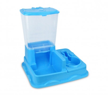 3028 Dispensador automático de alimentos y agua para perros y gatos 