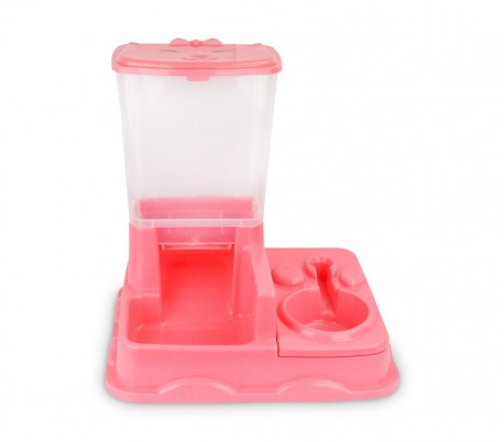 3028 Dispensador automático de alimentos y agua para perros y gatos 
