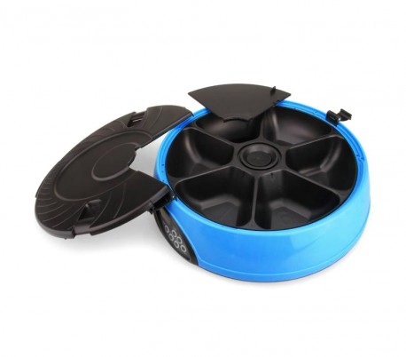 955483 Cuenco automático programable con temporizador para perros y gatos