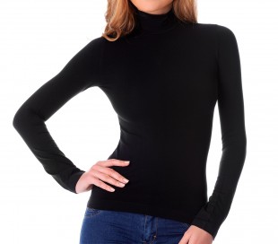 VKA21 Pack 3 jerséis térmicos de cuello alto con interior de felpa 2