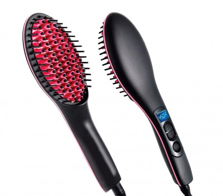  Peine iónico pantalla LCD recubrimient cerámica turmalina (de 80 a 230 grados) 