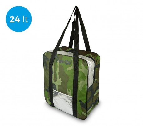 267806 Bolsa térmica camuflaje FREE-GO 24 lt H39xL32xP15 bolsillo delantero