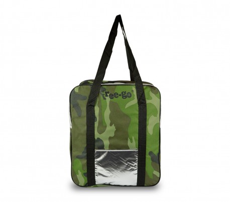 267806 Bolsa térmica camuflaje FREE-GO 24 lt H39xL32xP15 bolsillo delantero