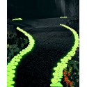 Pack de 300 piedras decorativas luminosas que brillan en la oscuridad 