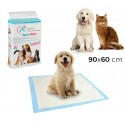 629313 Pack 12 empapadores absobentes para perros y gatos 60x60 cm absorbe olore