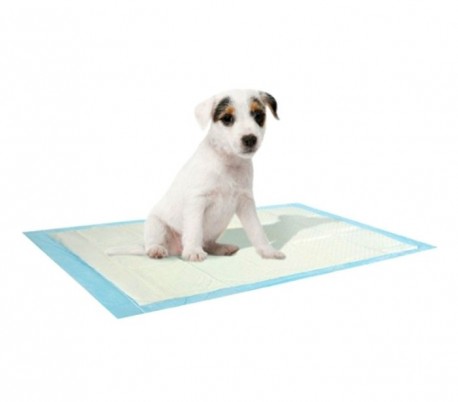 629313 Pack 12 empapadores absobentes para perros y gatos 60x60 cm absorbe olore