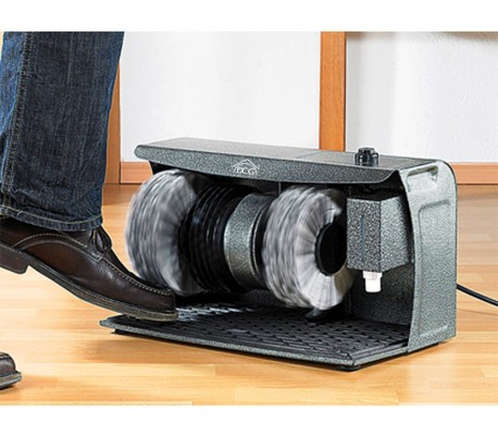 MLS2798 Limpia zapatos electrico DCG con tres cepillos 120 Watt de potencia