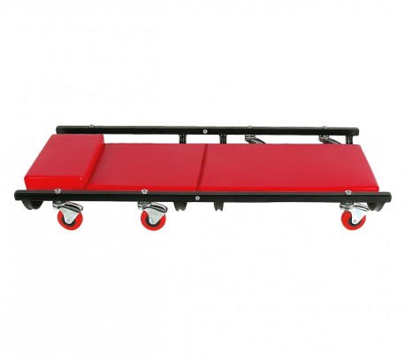 WK3013 Camilla trabajos de mecanico con ruedas Wacktek de aluminio 92x42,5 cm