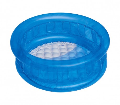 51112 Piscina inflable para niños en 3 colores fondo inflable 64x25 cm