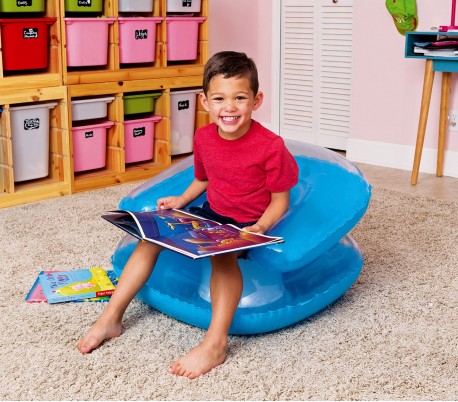 75006 Sillón inflable para niños en tres colores Bestway 76 x 76 cm