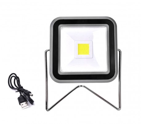 RY-T91330 Foco LED cuadrado reargable energia solar portatil 10W USB