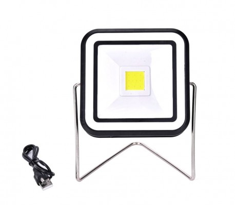 RY-T91330 Foco LED cuadrado reargable energia solar portatil 10W USB