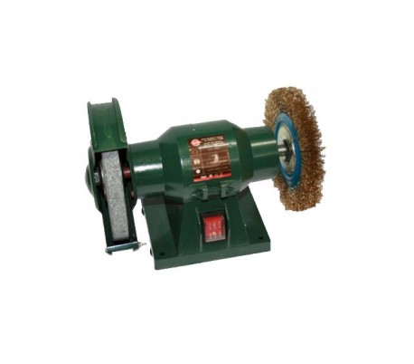 Esmeriladora - amoladora de banco con cepillo y mola 150/150mm