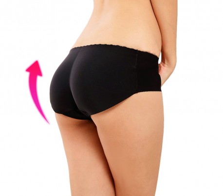 22025 Culotte de microfibra con relleno efecto push-up sin costuras