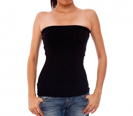 Pack 6 camisetas palabra de honor varios colores mod. Simple