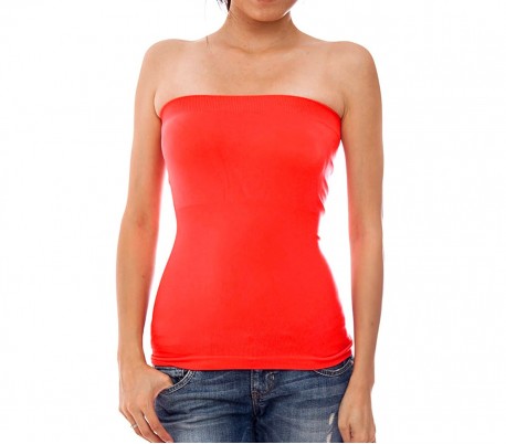 Pack 6 camisetas palabra de honor varios colores mod. Simple