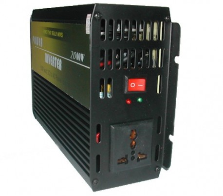 Inversor coche caravana camping 12v in - 2000w...