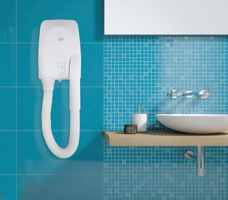 HT1030 Secador para el pelo de pared DCG 230V 50Hz ideal para hoteles