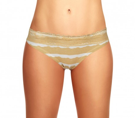 Pack de 12 slip cintura baja mod. IMPACT colores con encaje de algodón