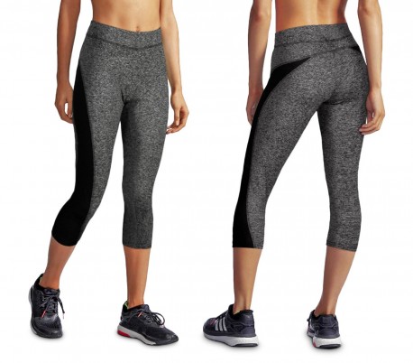 KZ-150 Leggings deportivos hasta la rodilla para mujer adecuados para gimnasio