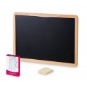 725319 Pizarra CORSIVO de pared 50 x 40 cm con 12 tizas y borrador