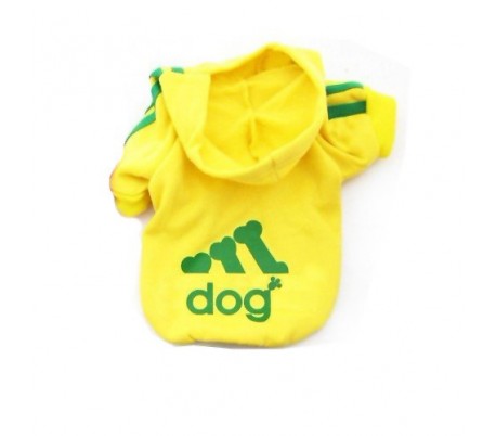 Sudadera adidog para perros colorada 