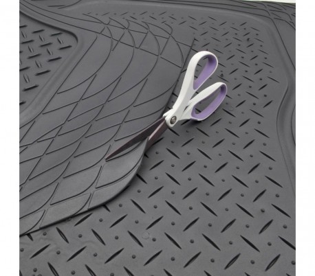 36481 Alfombras de goma universal para el maletero del coche de 140 x 108 cm