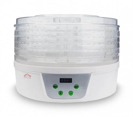 Deshidratador de alimentos DCG FD1078 con bandejas giratorias 360 °