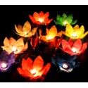 747011 Pack 6 linternas de la flor de loto flotantes 30 x 30 cm colores surtidos 747011 Pack 6 linternas de la flor de loto flotantes 30 x 30 cm colores surtidos