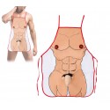 748985 Idea para regalo delantal de hombre con pene en relive de peluche