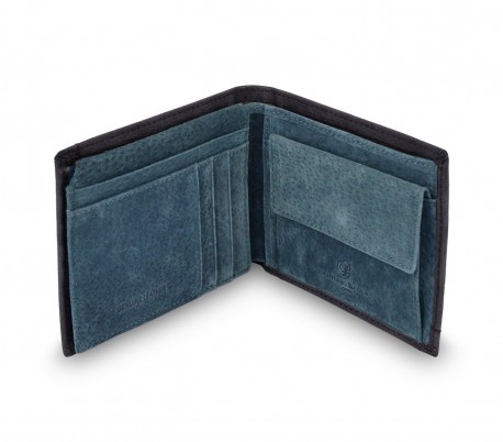 8806 PSB25 Cartera para hombre de piel ANTONIO BASILE con porta monedas