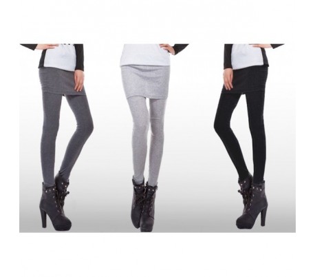 Leggings con falda&pantalón (leggings)