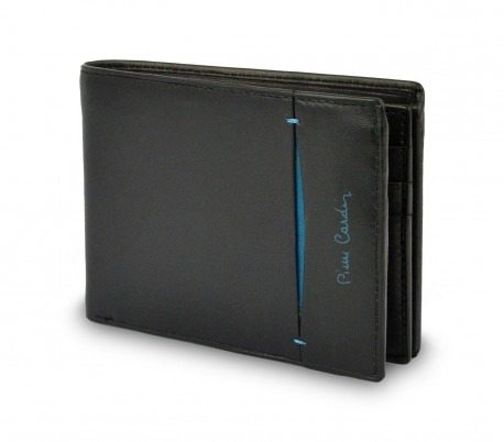 8866 TILAK07 Cartera para hombre de cuero PIERRE CARDIN porta monedas