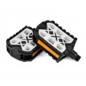 300064 Pack de dos pedales de plástico FLAT para recambio bicileta ø 14.2 mm