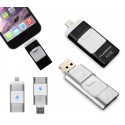 Pendrive usb 3 en 1 conector lightning micro usb 32 GB unidad de almacenamiento