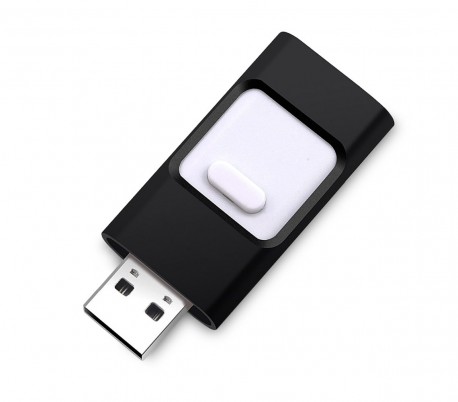 Pendrive usb 3 en 1 conector lightning micro usb 32 GB unidad de almacenamiento