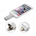 Pendrive usb 3 en 1 conector lightning micro usb 64 GB unidad de almacenamiento