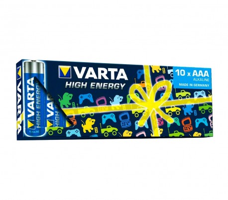 Paquete de 10 pilas AAA Varta 774128 alcaline LR03 1.5V