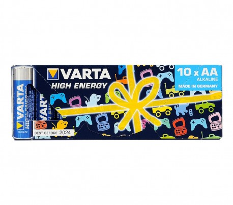 Paquete de 10 pilas AA Varta 774098 alkaline LR6 1. 5V
