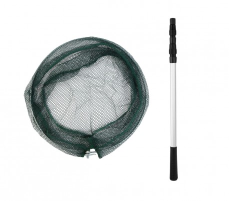 8094476 Red telescopica para pesca mango regulable de aluminio 235 cm