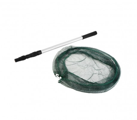 8094407 Red telescopica para pesca mango regulable de aluminio 140 cm