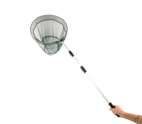 8094407 Red telescopica para pesca mango regulable de aluminio 140 cm