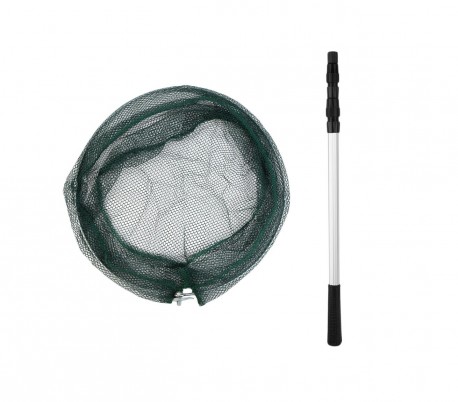 8094407 Red telescopica para pesca mango regulable de aluminio 140 cm