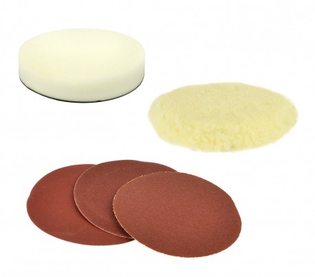 Pulidora angular S1P-180 para coche OXFORD con mango y accesorios 1400 W 