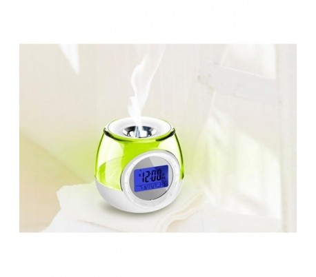 Reloj con alarma, calendario y difusor de...